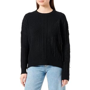 Replay Dames Cropped Trui, 098 Black, S