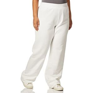 Hanes Dames Open Leg Regular Sweatpant Joggingbroek, wit, 2X