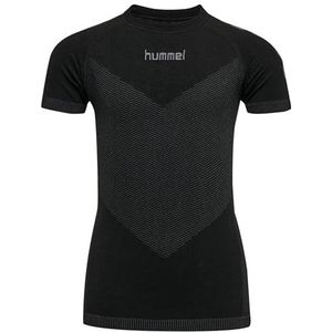 Hummel, First Seamless Kids Jersey S/S tricot, zwart, 140/152