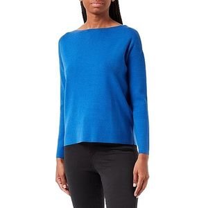 VERO MODA Dames VMNANCY LS Boatneck GA NOOS trui, Beaucoup Blue, M, Beaucoup Blue, M