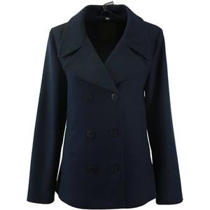 DreiMaster Klassik Dames overgangscaban van wolmix, nachtblauw, XL, nachtblauw, XL