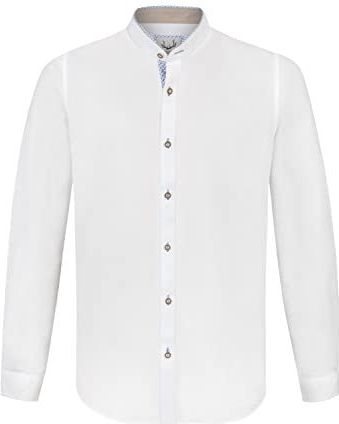 Stockerpoint Raffa overhemd voor heren, wit-blauw, S