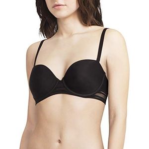 Passionata RHYTHM, Bandeau T-shirt-beha, damesondergoed, zwart, 70B