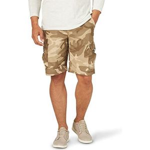Lee Extreme Motion Crossroad cargoshorts voor heren, New Mountain Lion Camo, 40
