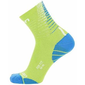 UYN Fit Sok Lime/Blue 38