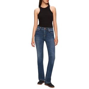 LTB - Fallon 400 - Bootcut Mid Rise Jeans - Donkerblauw - Katoenmix - 5 Zakken