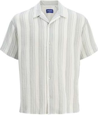 Joreaster Patras Resort Shirt Ss, cloud dancer, M