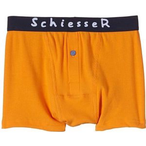 Schiesser Retro Shorts Boxershorts voor jongens, geel (oranje 602), 176 cm