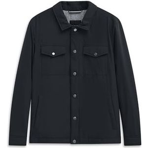 bugatti Herenjas Overshirt-Style Tussenjas Flexcity, 390-marine, 48