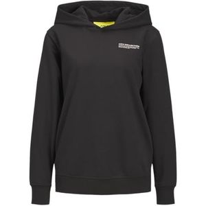 JACK & JONES Jxashley RLX Ls Hood Sweat SWT capuchontrui voor dames, Phantom, S
