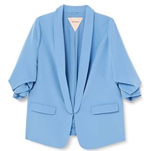 Triangle dames blazer, blauw, 48