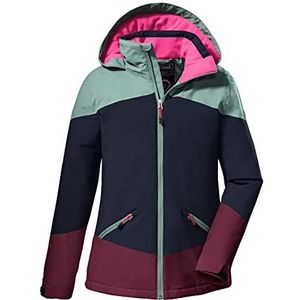 killtec meisjes Outdoorjack/functioneel jack met capuchon KOW 195 GRLS JCKT, dark navy, 176, 38510-000