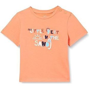 T-shirt met korte mouwen, Orange, 68 cm