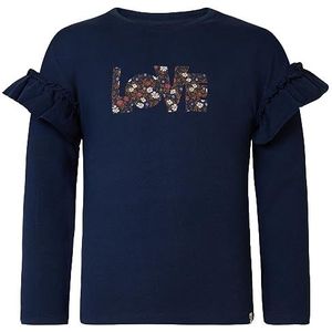 Noppies Meisjes Girls Tee Arnett T-shirt met lange mouwen, Black Iris - P554, 104 cm