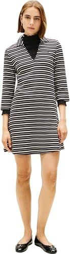 TOMMY HILFIGER Jurk 'MODERN CODY'  zwart / wit