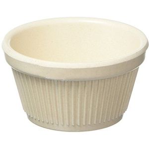 Stalwart MZ20012 Fluit Ramekin, Bamboe, 2 oz., Naturel Wit