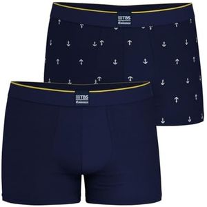 Eminence Sailor, set van 2 boxershorts, herenondergoed, Marineblauw, M