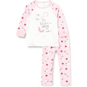 Chicco Pyjama met lange mouwen voor meisjes en tieners, Roze., 128 cm