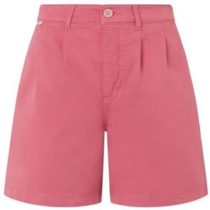 Pepe Jeans Dames Vania Shorts, Roze (Engelse Rose Pink), 28W, Roze (Engels Rose Roze), 28W