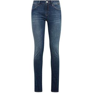 Mavi Adriana Skinny Jeans voor dames, Donker Indigo Str, 24W / 28L