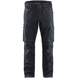 Blaklader 145711478999C50 Service Denim Stretch werkbroek, marineblauw/zwart, maat C50