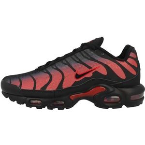 Nike Air Max Plus Sneakers voor heren, 38,5 EU, University Red Black, 38.5 EU