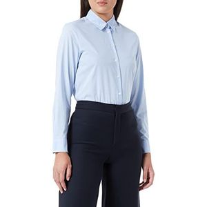 Seidensticker Dames 133403 Blouse, Lichtblauw, 38