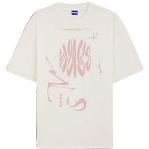 HUGO Oversized_Tee_B_8 10268404 01, Open Wit 110, S