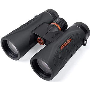 Athlon Optics 8x42 Midas G2 UHD zwarte verrekijker met oogontlasting voor volwassenen en kinderen, krachtige verrekijker voor jacht, vogels kijken en meer