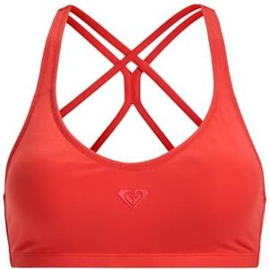 Roxy Sport BH HEART INTO IT BRA Dames Rood XXL