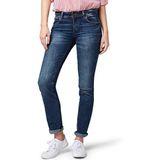 TOM TAILOR Dames jeans 202212 Alexa Straight, 10281 - Mid Stone Wash Denim, 32W / 30L