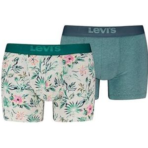 Levi's Boxershorts voor heren, Roze/Groen, L
