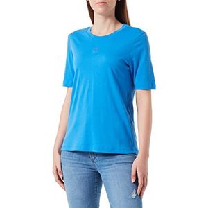s.Oliver Dames T-shirts, korte mouwen, blauw, 46, blauw, 46