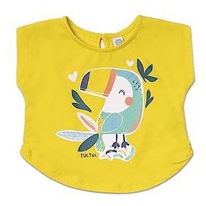 Tuc Tuc T-shirt voor meisjes, Geel, 18 Maanden