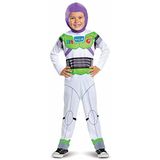 Disney Pixar Officieel Buzz Lightyear kostuum voor kinderen van 3 tot 8 jaar, maat XS, S, M