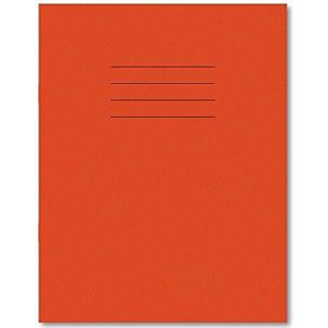 Hamelin 8 x 6,5-inch 5 mm vierkant 48 pagina's oefenboek - oranje (Pack van 100)