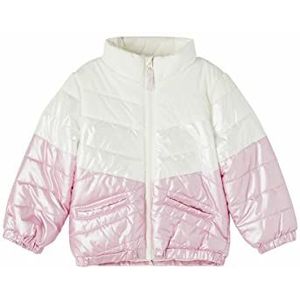 NAME IT Nmfmisa Puffer Jacket voor meisjes, wit (bright white), 92 cm