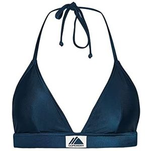 Superdry Swimwear Code MTN Triangle Bikini Top Blue Bottle 38 Dames