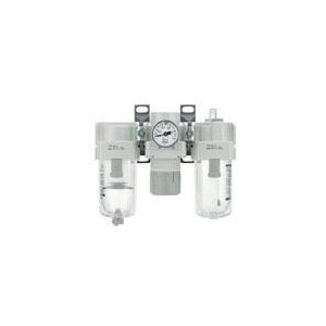 SMC AC20-F02G-A luchtfilter/regelaar & smeerapparaat, Modulair type