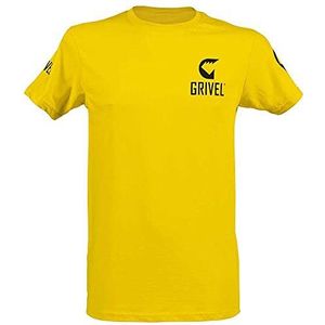 T-shirts en hoodies Logo T-Shirt Yellow XS 100% katoen GRIVEL Unisex volwassenen