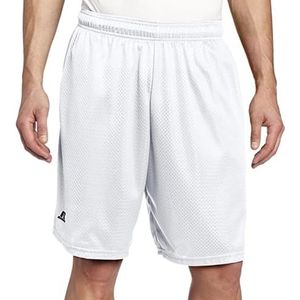 Russell Athletic Heren Mesh Short met zakken, Wit, M