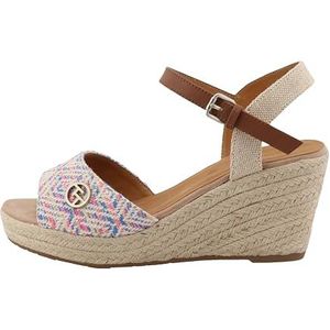 Tom Tailor Dames 5390010034 sleehak, blauw-multi, 41 EU, Blue Multi, 41 EU