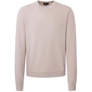 Hackett London Heren Streep Korte Tpj Knitwear, Beige (Beach), XXL, Beige (strand), XXL