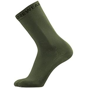 GORE WEAR Essential, Sokken, uniseks-volwassene, Groen (Utility Green), 35-37