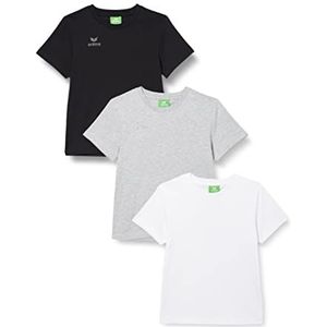 Erima Unisex kinderen 3-pack Teamsport T-shirt
