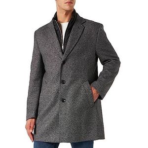 bugatti wollen jas voor heren, donkergrijs, 46