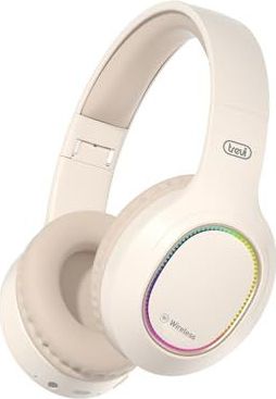 Trevi DJ 12E60 BT Headset Bedraad en draadloos Hoofdband Oproepen/muziek USB Type-C Bluetooth Crème