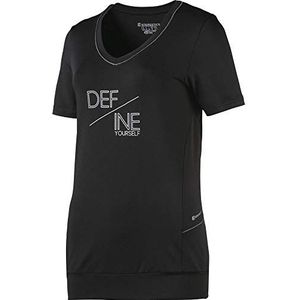 Energetics Dames Gapela 4 T-shirt, zwart, 38