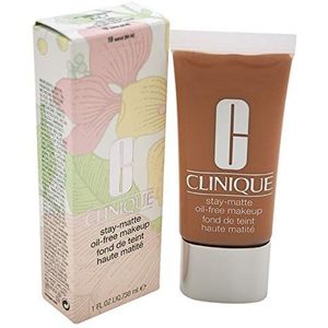 Clinique, Stay Matte Oil Free Makeup, Fundering, 19-Sand, 30Ml, Vrouw