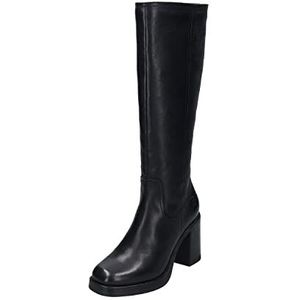 BAGATT Lillith Knee Boot voor dames, zwart, 37 EU, zwart, 37 EU
